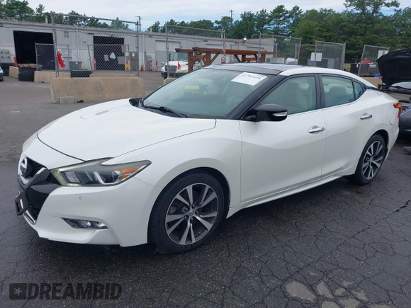 2016 Nissan Maxima Platinum with VIN 1N4AA6AP9GC403960, listed as a IAAI auction lot 42781654 with 19,699 mi miles and . Bid and sale history available at DreamBid. Image 18.