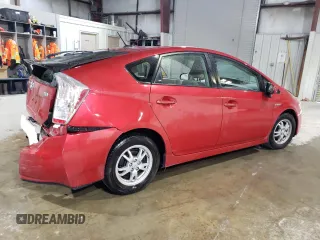 2011 Toyota Prius I with VIN JTDKN3DU5B1415305, listed as a Copart auction lot 50005595 with 114,467 mi miles and Salvage Title. Bid and sale history available at DreamBid. Image 3.