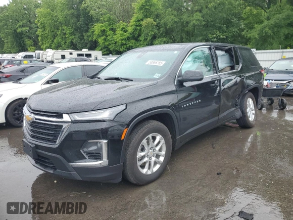 2024 Chevrolet Traverse LS with VIN 1GNESTKWXRJ139814, listed as a Copart auction lot 58866285 with 19,985 mi miles and Salvage title. Bid and sale history available at DreamBid. Image 1.