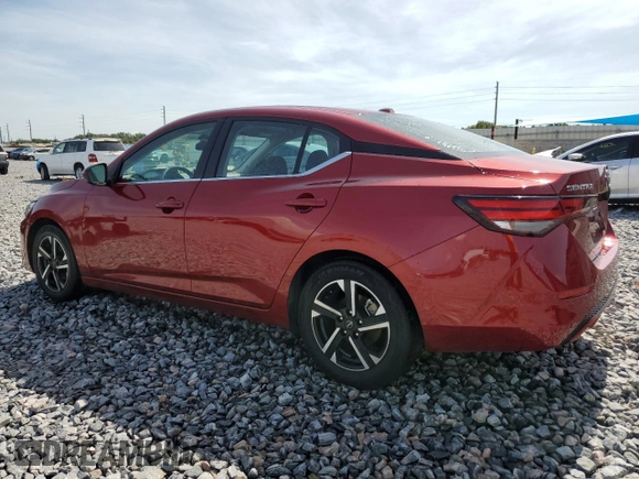2024 Nissan Sentra SV with VIN 3N1AB8CV2RY338963, listed as a Copart auction lot 61761405 with 33,309 mi miles and Clean title. Bid and sale history available at DreamBid. Image 2.