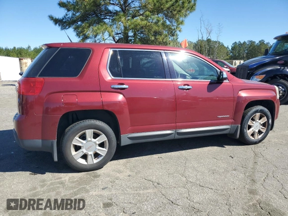 2012 GMC Terrain SLE-1 with VIN 2GKALMEK4C6230914, listed as a Copart auction lot 48888715 with 167,842 mi miles and Salvage Title. Bid and sale history available at carsss.com. Image 3.