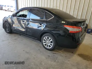 2015 Nissan Sentra SV with VIN 3N1AB7AP6FY285047, listed as a Copart auction lot 54151275 with 104,978 mi miles and Salvage Title. Bid and sale history available at DreamBid. Image 2.