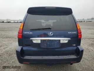 2007 Lexus GX 470 with VIN JTJBT20X770145181, listed as a Copart auction lot 51972405 with 0 mi miles and Clean Title. Bid and sale history available at carsss.com. Image 6.