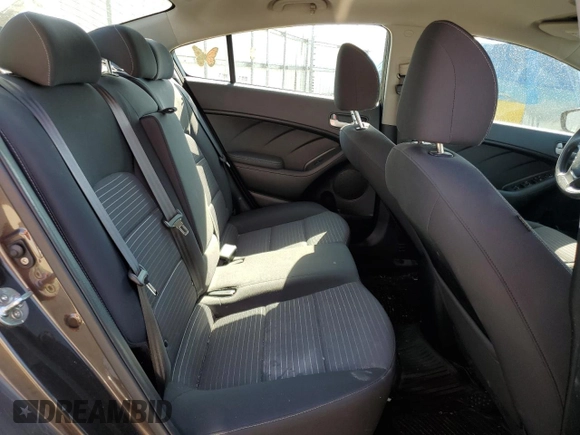 2017 Kia Forte S with VIN 3KPFL4A72HE137626, listed as a Copart auction lot 48404475 with 88,889 mi miles and Salvage Title. Bid and sale history available at DreamBid. Image 10.