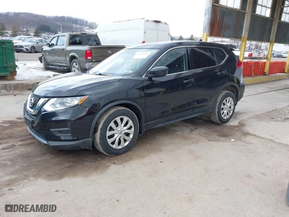 2017 Nissan Rogue S with VIN KNMAT2MV6HP524799, listed as a IAAI auction lot 41423482 with 80,173 mi miles. Bid and sale history available at carsss.com. Image 2.