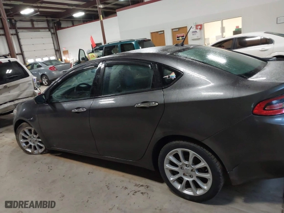 2014 Dodge Dart Limited with VIN 1C3CDFCBXED822116, listed as a IAAI auction lot 41442141 with 74,407 mi miles. Bid and sale history available at carsss.com. Image 14.