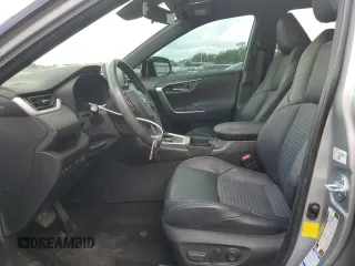 2021 Toyota RAV4 Hybrid XSE with VIN 2T3E6RFVXMW020561, listed as a Copart auction lot 64822005 with 39,434 mi miles and Salvage title. Bid and sale history available at DreamBid. Image 7.