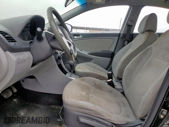 2012 Hyundai Accent GLS with VIN KMHCT4AE0CU054171, listed as a Copart auction lot 55357675 with 168,996 mi miles and Clean Title. Bid and sale history available at carsss.com. Image 7.