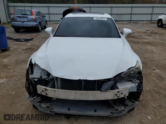 2014 Lexus IS 250 with VIN JTHBF1D29E5024573, listed as a Copart auction lot 82645824 with 149,340 mi miles and Salvage Title. Bid and sale history available at carsss.com. Image 5.