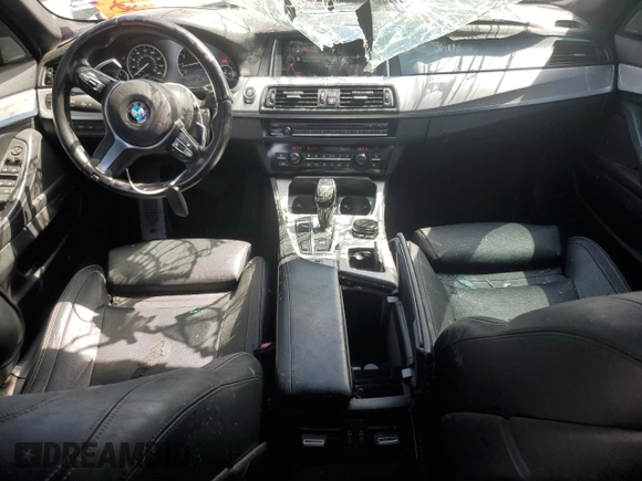 2016 BMW 5 Series 550i with VIN WBAKN9C5XGD961730, listed as a Copart auction lot 58426485 with 156,154 mi miles and Clean title. Bid and sale history available at DreamBid. Image 8.