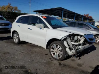 2012 Acura RDX Tech Pkg with VIN 5J8TB2H50CA002463, listed as a Copart auction lot 83630624 with 154,245 mi miles and Salvage Title. Bid and sale history available at carsss.com. Image 4.