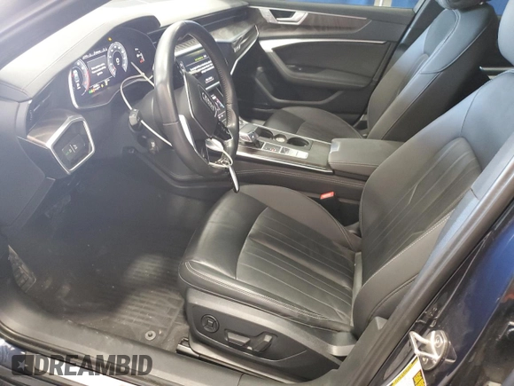 2019 Audi A6 Premium Plus with VIN WAUL2AF23KN074540, listed as a Copart auction lot 46847105 with 42,488 mi miles and Clean Title. Bid and sale history available at carsss.com. Image 7.