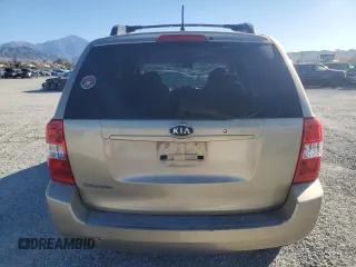 2008 Kia Sedona with VIN KNDMB133186257281, listed as a Copart auction lot 81604274 with 123,415 mi miles and Clean Title. Bid and sale history available at carsss.com. Image 6.