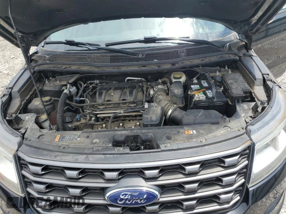 2017 Ford Explorer XLT with VIN 1FM5K8D84HGB50013, listed as a Copart auction lot 61063485 with 85,924 mi miles and Salvage title. Bid and sale history available at DreamBid. Image 12.