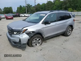 2022 Honda Passport TrailSport с VIN 5FNYF8H6XNB000430, выставлен на аукционе Copart как лот 57021055 с пробегом 96 503 миль миль и Списание • Salvage title. История ставок и продаж доступна на DreamBid. Изображение 1.