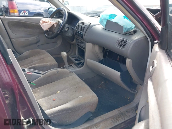 1998 Toyota Corolla VE with VIN 1NXBR12E7WZ070248, listed as a IAAI auction lot 41792397 with Not provided miles and . Bid and sale history available at DreamBid. Image 5.