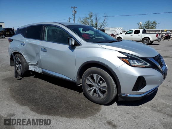 2022 Nissan Murano S with VIN 5N1AZ2AJ8NC108980, listed as a Copart auction lot 71496214 with 15,891 mi miles and Salvage Title. Bid and sale history available at DreamBid. Image 4.