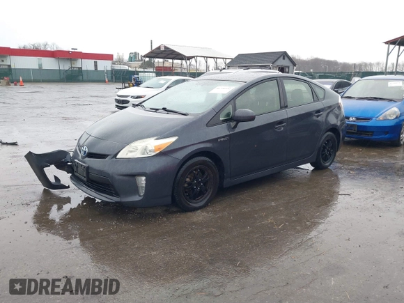 2012 Toyota Prius One with VIN JTDKN3DU4C1500721, listed as a IAAI auction lot 41730352 with 109,214 mi miles. Bid and sale history available at carsss.com. Image 18.