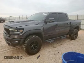 2021 Ram 1500 TRX with VIN 1C6SRFU93MN760689, listed as a Copart auction lot 57148135 with 34,877 mi miles and Clean title. Bid and sale history available at DreamBid. Image 1.