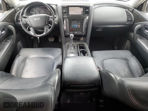 2020 Infiniti QX80 Luxe z VIN JN8AZ2NF5L9704489, wystawiony jako Copart lot #55509705 z przebiegiem 147 397 mil mil oraz Szkoda całkowita • Salvage title. Historia ofert i sprzedaży dostępna na DreamBid. Obrazek 8.