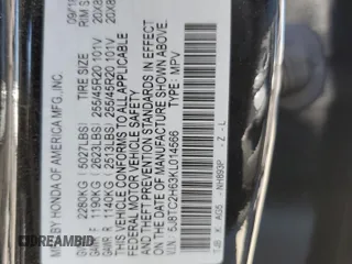 2019 Acura RDX w/A-Spec Pkg with VIN 5J8TC2H63KL014566, listed as a Copart auction lot 67669634 with Not Provided miles and Salvage Title. Bid and sale history available at carsss.com. Image 12.