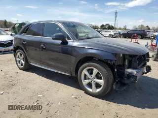 2020 Audi Q5 Premium Plus with VIN WA1BNAFY2L2106840, listed as a Copart auction lot 51141475 with 51,632 mi miles and Salvage Title. Bid and sale history available at carsss.com. Image 4.