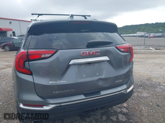 2020 GMC Terrain SLT z VIN 3GKALVEX1LL221746, wystawiony jako IAAI lot #42423745 z przebiegiem 94 489 mil mil oraz . Historia ofert i sprzedaży dostępna na DreamBid. Obrazek 6.