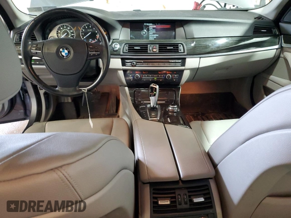 2013 BMW 5 Series 535i xDrive with VIN WBAFU7C51DDU77708, listed as a Copart auction lot 55291395 with 119,229 mi miles and Clean Title. Bid and sale history available at carsss.com. Image 8.