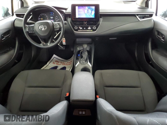 2024 Toyota Corolla LE with VIN 5YFB4MDE2RP110335, listed as a Copart auction lot 63417095 with 32,668 mi miles and Clean title. Bid and sale history available at DreamBid. Image 8.