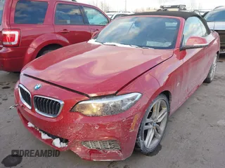 2016 BMW 2 Series 228i xDrive with VIN WBA1L9C56GV324278, listed as a IAAI auction lot 41414710 with 101,785 mi miles. Bid and sale history available at carsss.com. Image 17.