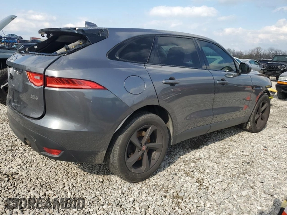 2018 Jaguar F-Pace 25t Premium z VIN SADCJ2FXXJA259041, wystawiony jako Copart lot #52175695 z przebiegiem Nie podano mil oraz Szkoda całkowita • Salvage title. Historia ofert i sprzedaży dostępna na DreamBid. Obrazek 3.