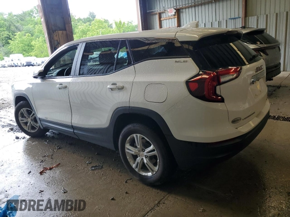 2024 GMC Terrain SLE with VIN 3GKALTEG5RL255590, listed as a Copart auction lot 61404565 with Not provided miles and Salvage title. Bid and sale history available at DreamBid. Image 2.
