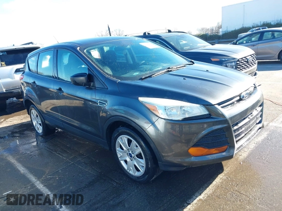 2016 Ford Escape S with VIN 1FMCU0F70GUC50181, listed as a IAAI auction lot 41565118 with 155,444 mi miles. Bid and sale history available at carsss.com. Image 1.