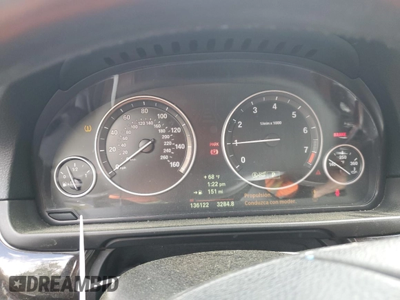 2014 BMW 5 Series 528i xDrive with VIN WBA5A7C55ED616499, listed as a Copart auction lot 51789385 with 136,122 mi miles and Salvage Title. Bid and sale history available at DreamBid. Image 9.