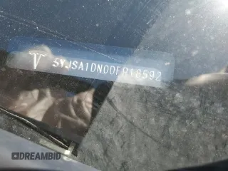 2013 Tesla Model S z VIN 5YJSA1DN0DFP18592, wystawiony jako Copart lot #62151505 z przebiegiem 192 283 mil mil oraz Szkoda całkowita • Salvage title. Historia ofert i sprzedaży dostępna na DreamBid. Obrazek 12.