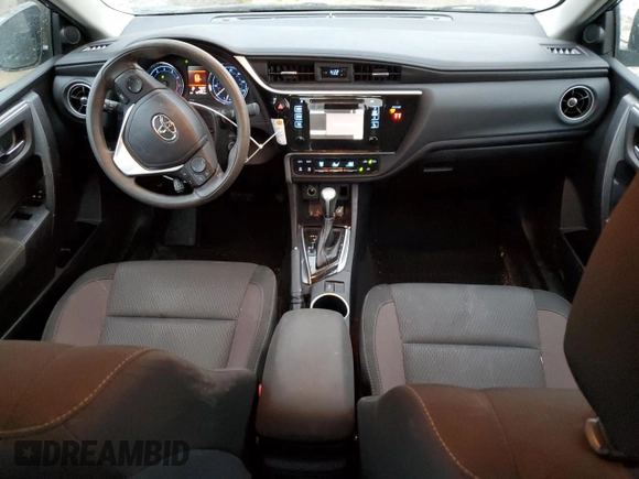 2019 Toyota Corolla L with VIN 2T1BURHE7KC173282, listed as a Copart auction lot 88806345 with 58,789 mi miles and Salvage title. Bid and sale history available at DreamBid. Image 8.