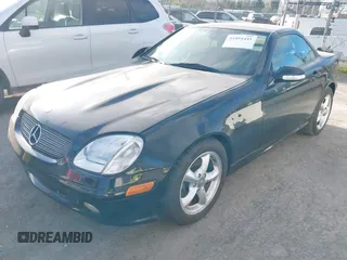 2002 Mercedes-Benz SLK 320 with VIN WDBKK65F02F241087, listed as a IAAI auction lot 41894441 with 100,232 mi miles and . Bid and sale history available at DreamBid. Image 2.
