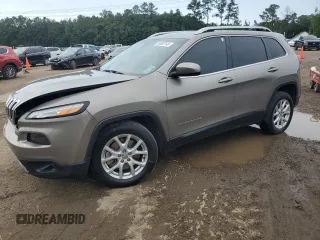 2018 Jeep Cherokee Latitude Plus with VIN 1C4PJLLB4JD605417, listed as a Copart auction lot 58005145 with 176,231 mi miles and Salvage title. Bid and sale history available at DreamBid. Image 1.