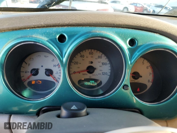 2004 Chrysler PT Cruiser with VIN 3C4FY58804T218670, listed as a Copart auction lot 70630964 with 102,875 mi miles and Clean Title. Bid and sale history available at DreamBid. Image 9.