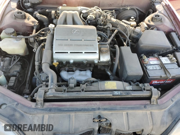 1995 Lexus ES with VIN JT8GK13T1S0113929, listed as a Copart auction lot 44587715 with 138,337 mi miles and Salvage Title. Bid and sale history available at carsss.com. Image 11.