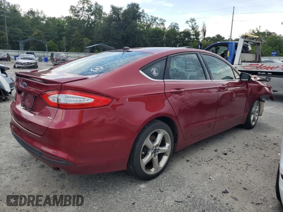 2016 Ford Fusion SE with VIN 3FA6P0H73GR374836, listed as a Copart auction lot 58315675 with Not provided miles and Salvage title. Bid and sale history available at DreamBid. Image 3.