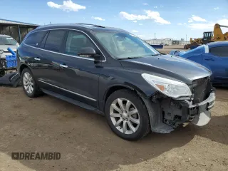 2014 Buick Enclave Premium with VIN 5GAKVCKD0EJ232144, listed as a Copart auction lot 46697835 with 126,069 mi miles and Salvage Title. Bid and sale history available at DreamBid. Image 4.