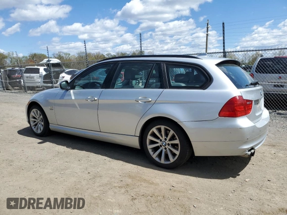 2011 BMW 3 Series 328i xDrive with VIN WBAUU3C51BA541860, listed as a Copart auction lot 53249775 with 108,462 mi miles and Clean title. Bid and sale history available at DreamBid. Image 2.
