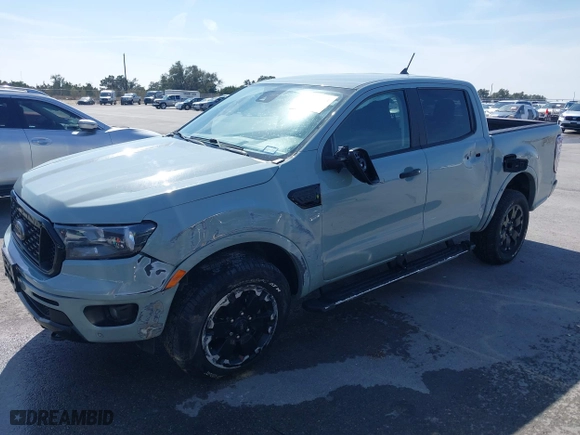 2022 Ford Ranger XL with VIN 1FTER4FH7NLD05727, listed as a IAAI auction lot 41567153 with 57,467 mi miles. Bid and sale history available at carsss.com. Image 19.