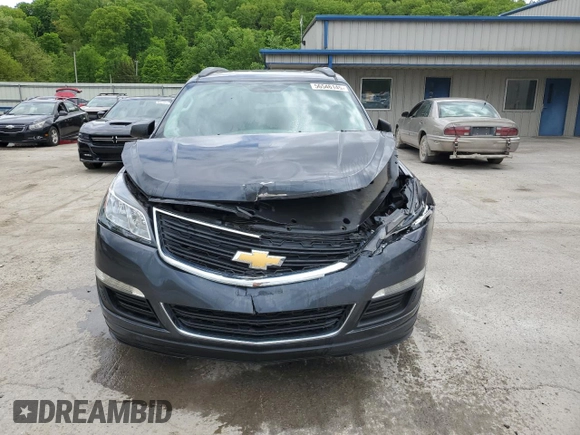 2014 Chevrolet Traverse LS z VIN 1GNKVFKD8EJ269403, wystawiony jako Copart lot #56546145 z przebiegiem 174 019 mil mil oraz Szkoda całkowita • Salvage title. Historia ofert i sprzedaży dostępna na DreamBid. Obrazek 5.