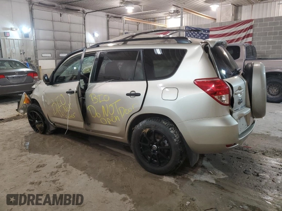 2008 Toyota RAV4 with VIN JTMBK33V186034582, listed as a Copart auction lot 74380404 with 163,110 mi miles and Non Repairable. Bid and sale history available at carsss.com. Image 2.