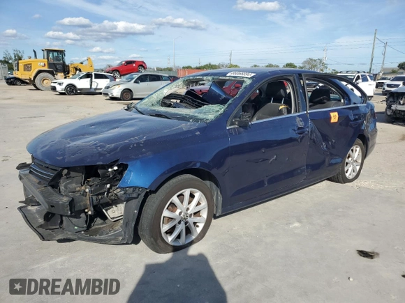 2013 Volkswagen Jetta SE with VIN 3VWDP7AJ9DM211047, listed as a Copart auction lot 86066894 with Not provided miles and Clean title. Bid and sale history available at DreamBid. Image 1.