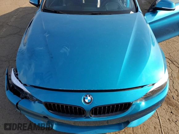 2018 BMW 4 Series 430i with VIN WBA4W3C59JAF91465, listed as a Copart auction lot 77707684 with 49,258 mi miles and Clean Title. Bid and sale history available at DreamBid. Image 11.
