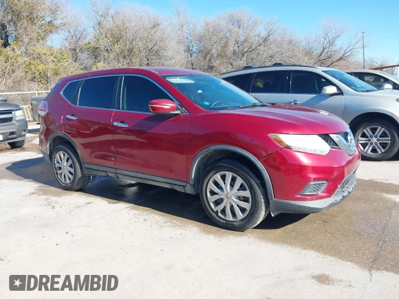 2015 Nissan Rogue SV with VIN KNMAT2MV9FP552979, listed as a IAAI auction lot 41412809 with 235,127 mi miles. Bid and sale history available at carsss.com. Image 13.