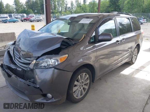2014 Toyota Sienna Limited z VIN 5TDDK3DC9ES088584, wystawiony jako IAAI lot #42333016 z przebiegiem 115 138 mil mil oraz . Historia ofert i sprzedaży dostępna na DreamBid. Obrazek 17.